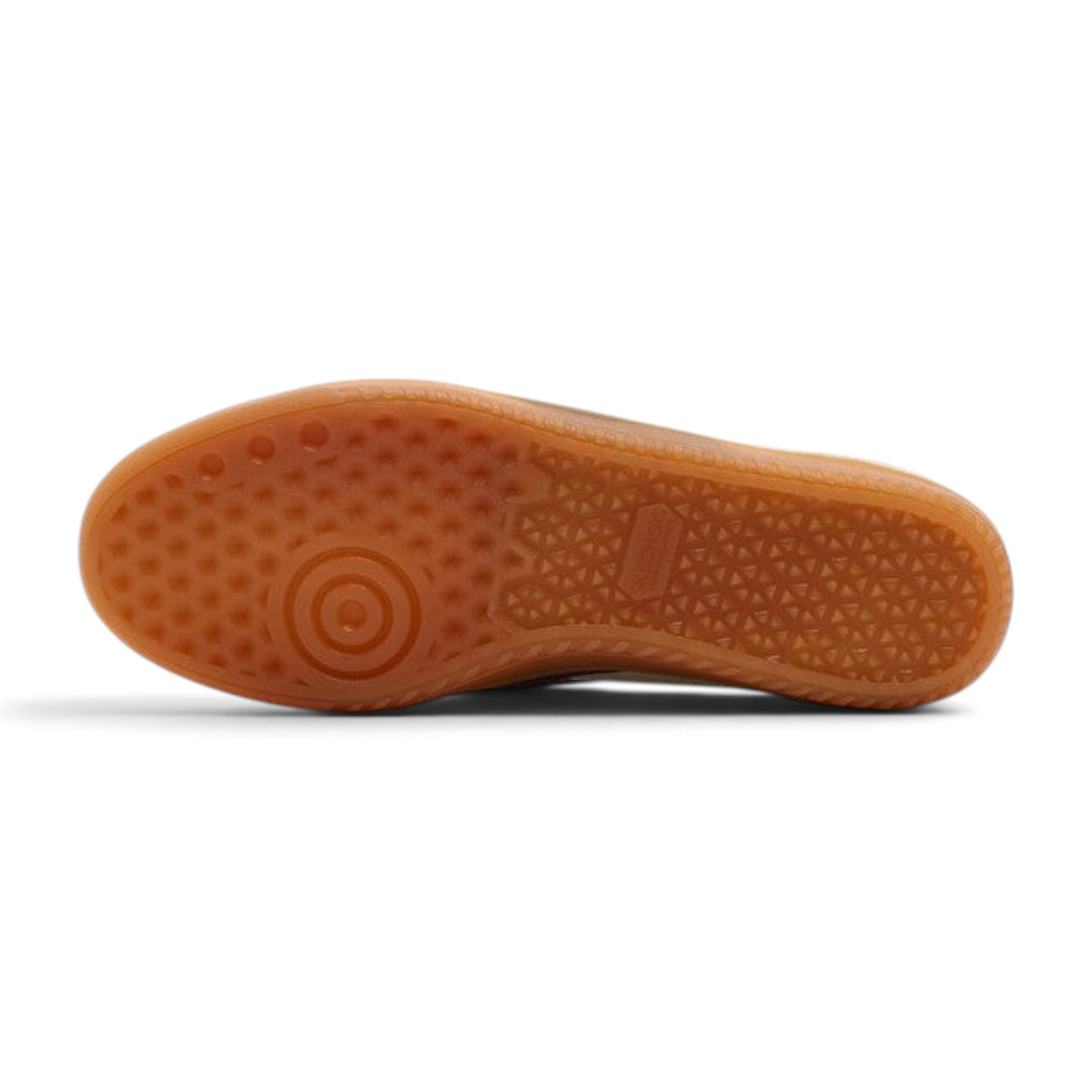 FRG Skechers Hotshot burgundy court sneakers showing the textured gum rubber outsole from a bottom view