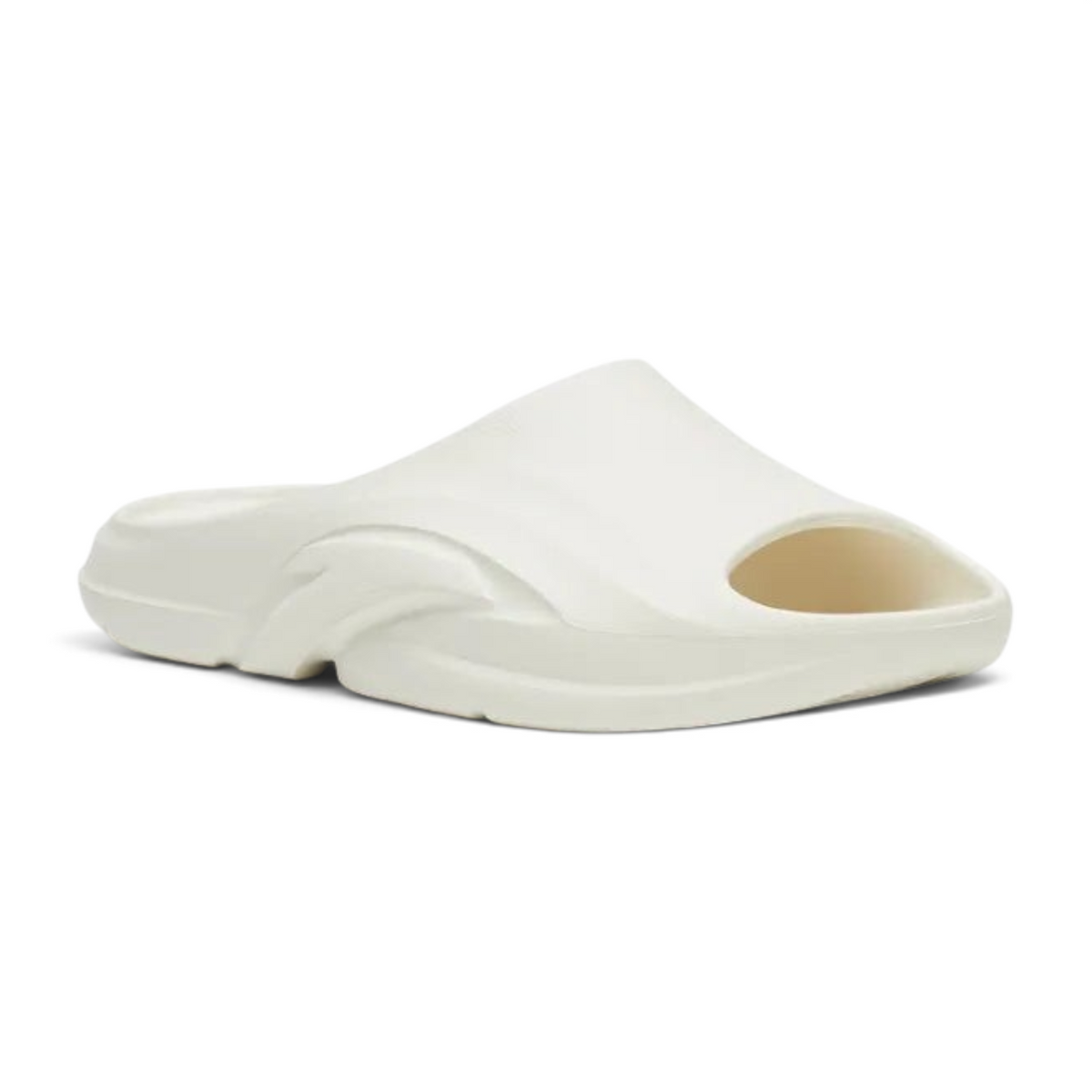 FRG ANTA women's ivory white TPU beach slide sandals with an ergonomic footbed and textured traction sole.
