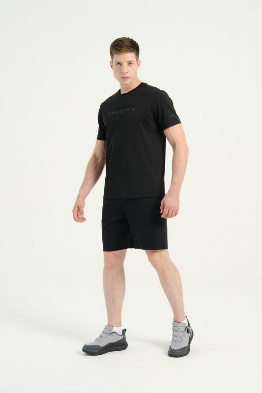 Anta Knit Half Pants TRN Black