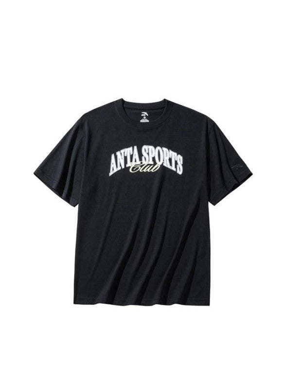 ANTA Lifestyle Short Sleeve T-Shirt Black