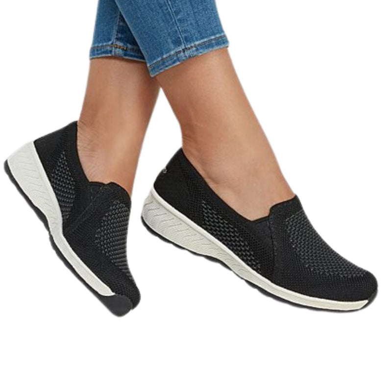 Skechers Up-Lifted - New Rules Black White