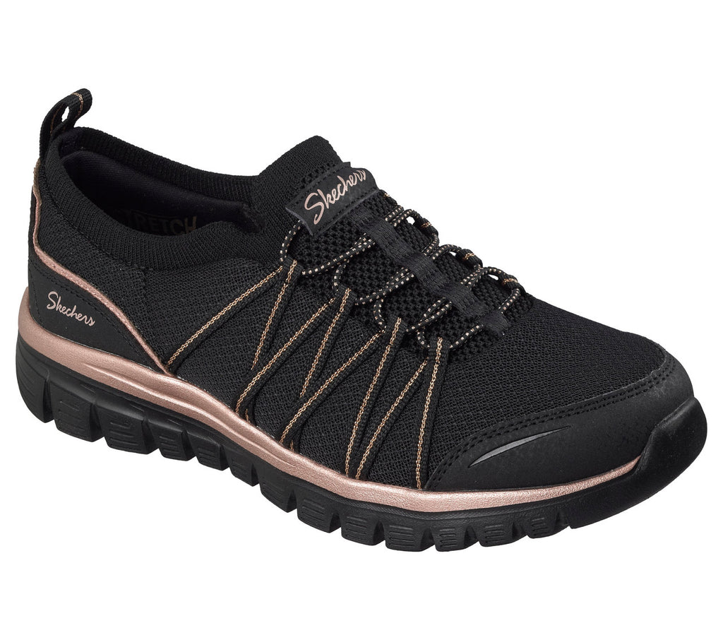 Skechers Graceful Purecrush Black Rose