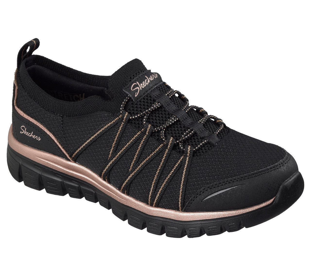 Skechers Graceful Purecrush Black Rose