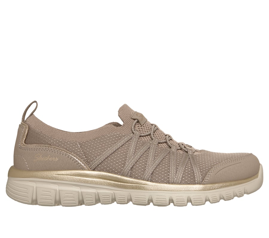 Skechers Graceful Purecrush Taupe Gold