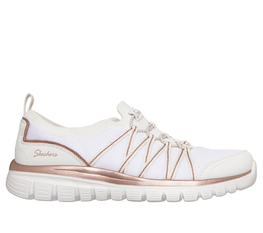 Skechers Graceful Purecrush White Rose Gold