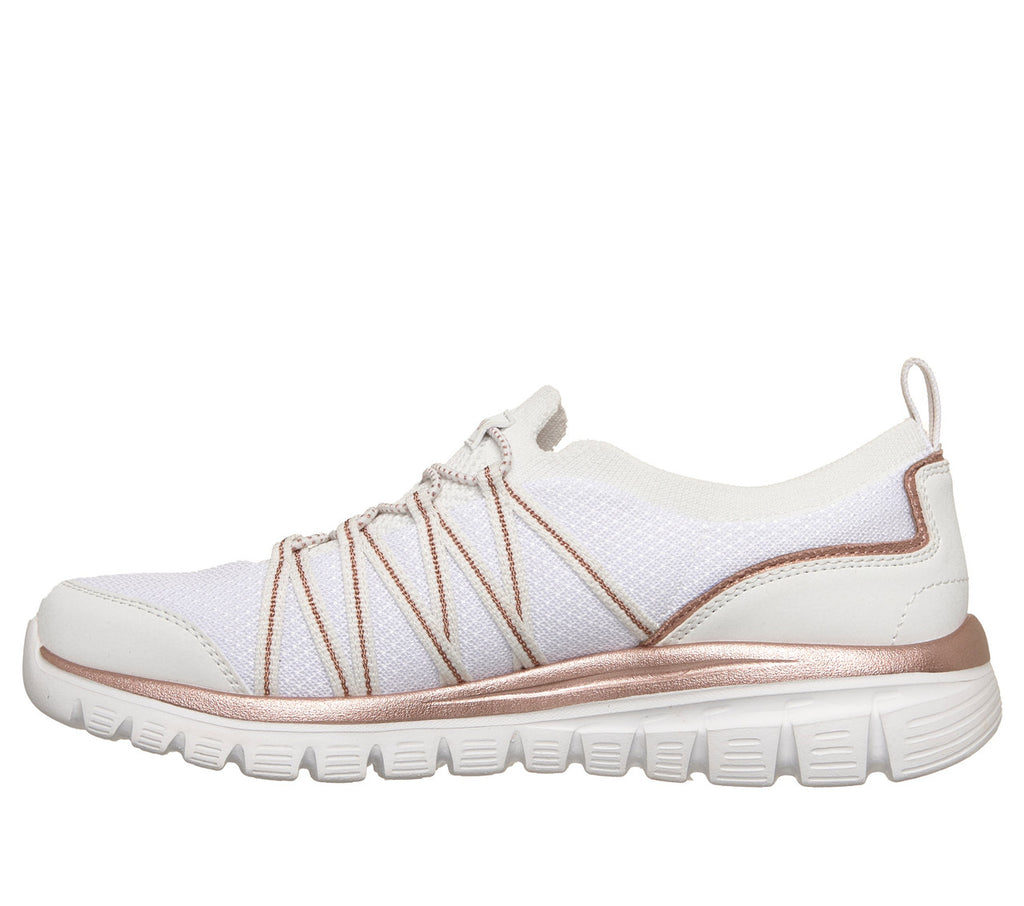 Skechers Graceful Purecrush White Rose Gold