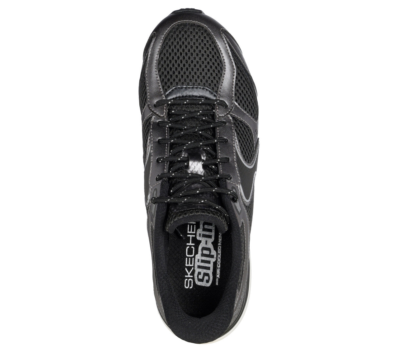 Skechers Slip-ins Exhilarate Metallic Dreams Black Grey