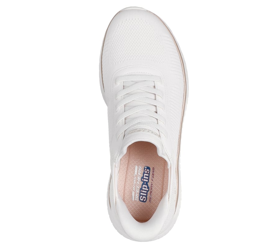 Skechers BOBS Squad Chaos Natural/Gold