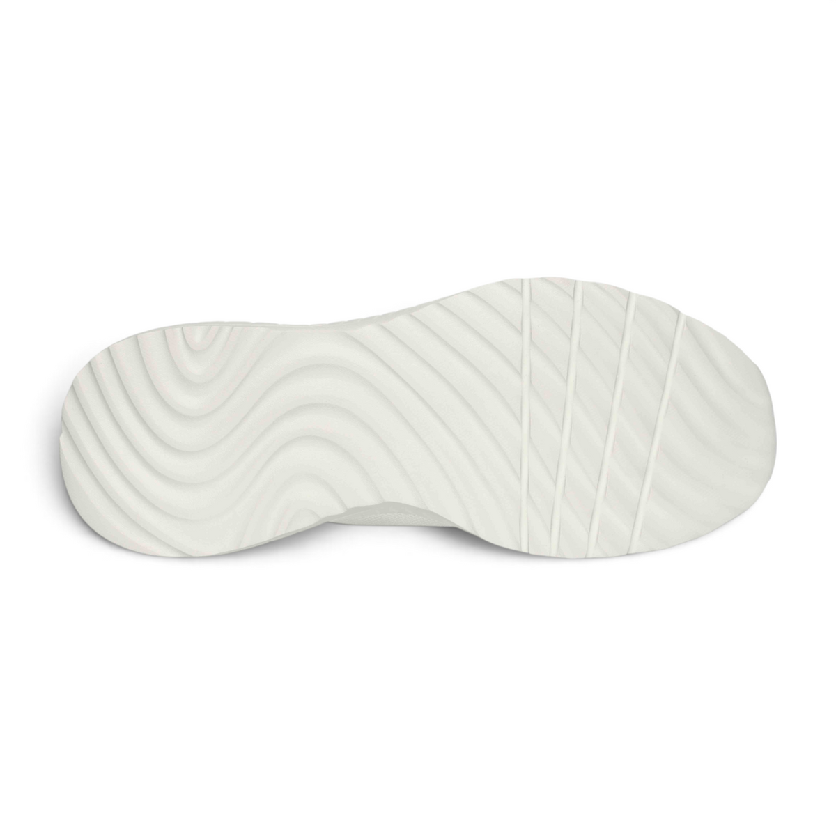 FRG BOBS SQUAD CHAOS sneaker white rubber outsole with wavy traction pattern