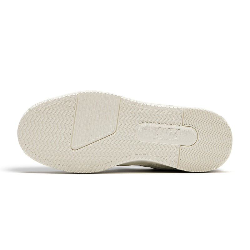 FRG X-GAME SHOES showing the off-white rubber outsole with a herringbone traction pattern and embossed branding