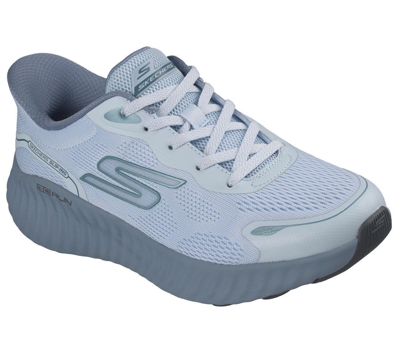 Skechers GO Run Now Regent Light Blue