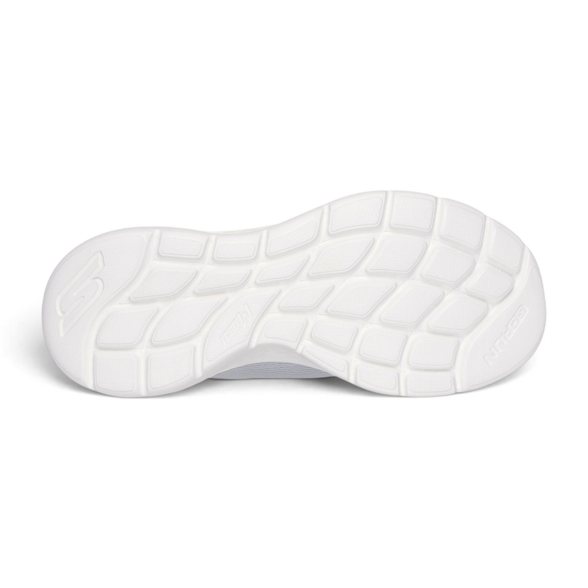 FRG GO RUN LITE running shoe white rubber outsole with textured tread pattern for traction
