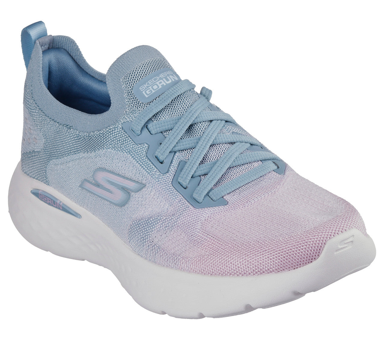 Skechers GO Run Lite Light Blue Pink