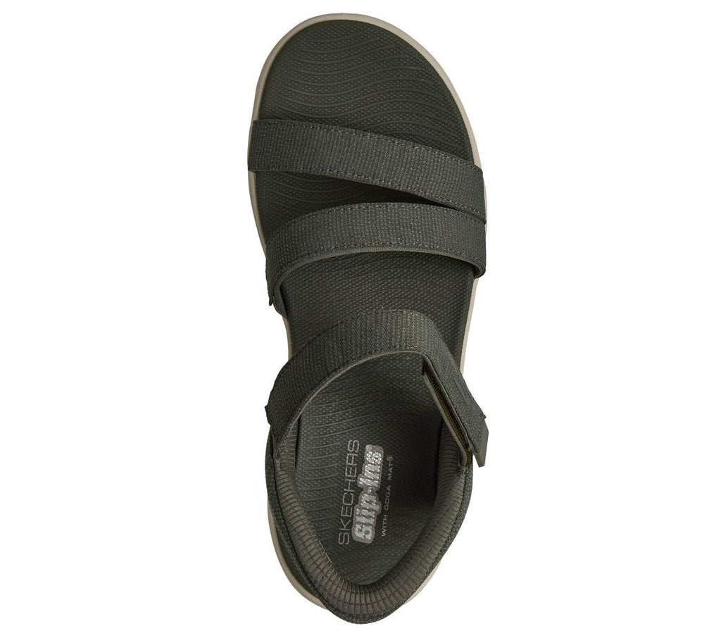 Skechers GO WALK Glide-Step 2.0 Sandal - Ella - Olive
