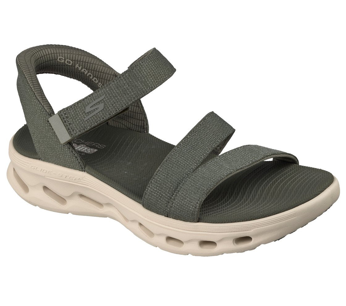 Skechers GO WALK Glide-Step 2.0 Sandal - Ella - Olive