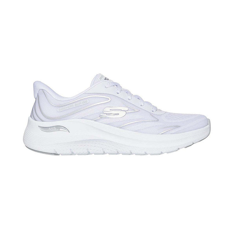 Skechers Arch Fit 2.0 - Sleek Stride - White Silver