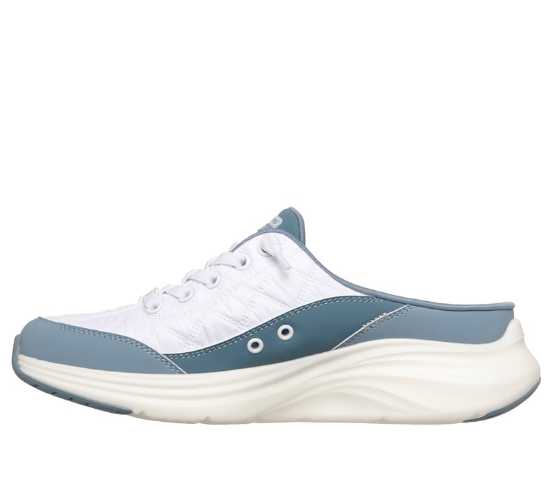 Skechers Sports Cozy Fit Open Back - White Light Blue