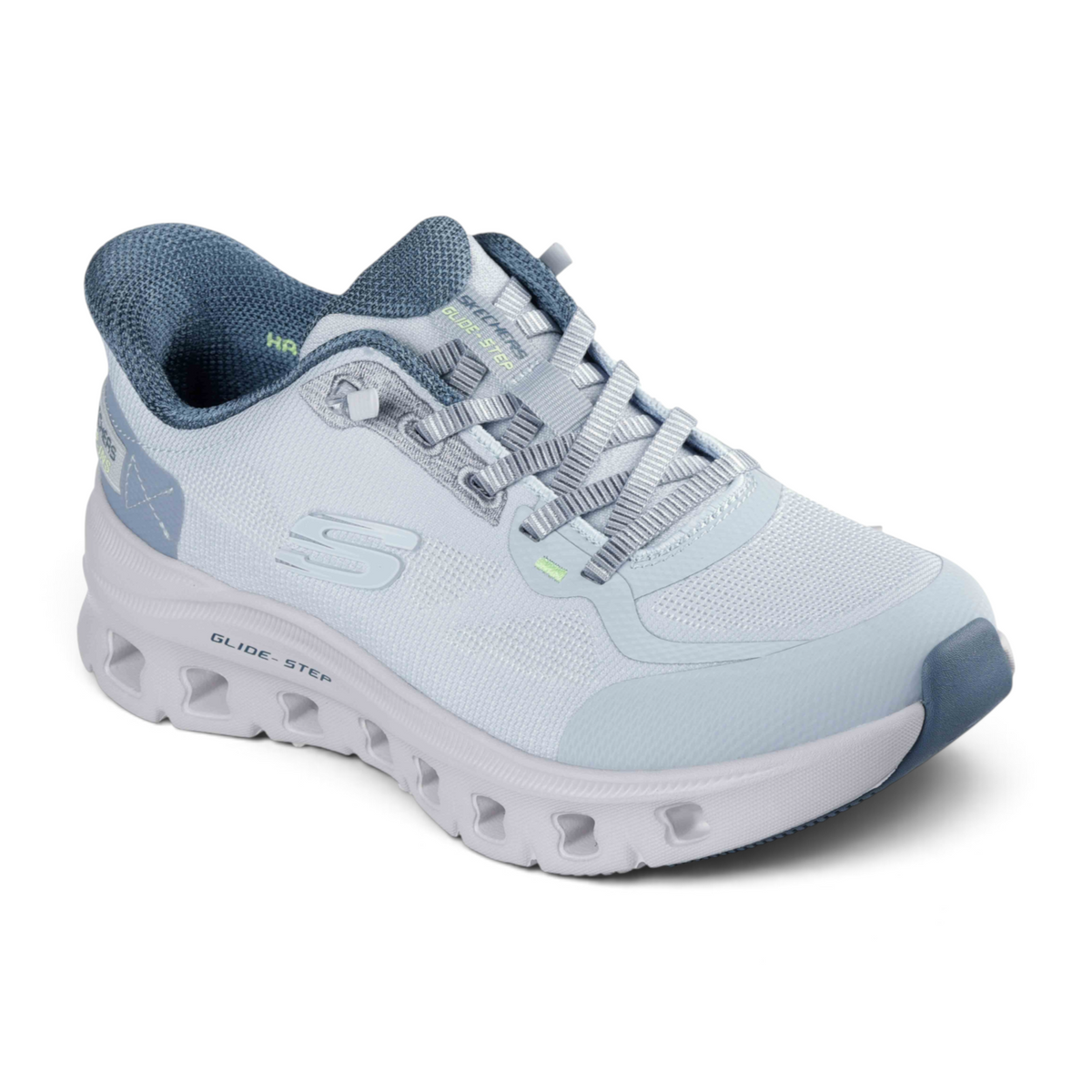 FRG GLIDE-STEP PRO PURE MOTION light blue athletic sneaker with breathable mesh upper and cushioned geometric sole