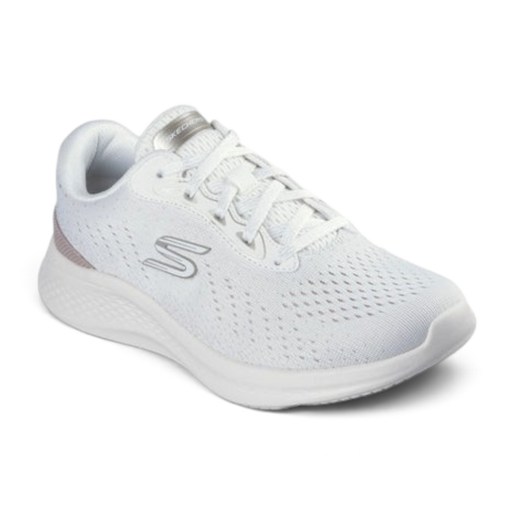 FRG Skechers Skech-Lite Pro 2.0 Fresh Flow sneakers in white with breathable mesh upper and cushioned midsole