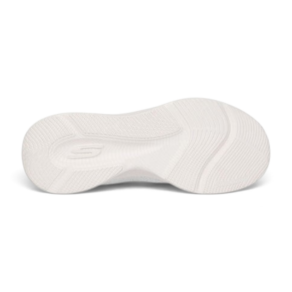 FRG Skechers Skech-Lite Pro 2.0 Fresh Flow natural sneaker showing the textured white rubber outsole tread pattern.