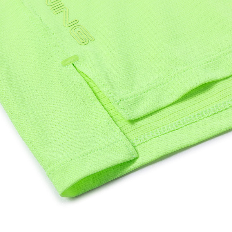 ANTA Racing Challenges Running Short Sleeve T-Shirt Fluorescent Green