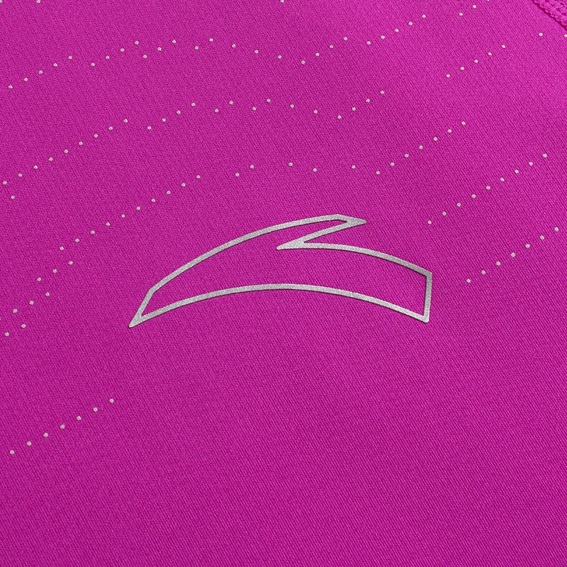 ANTA A-Cross Dry Running Short Sleeve T-Shirt Purple