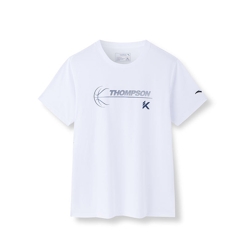 ANTA Basketball Short Sleeve T-Shirt White
