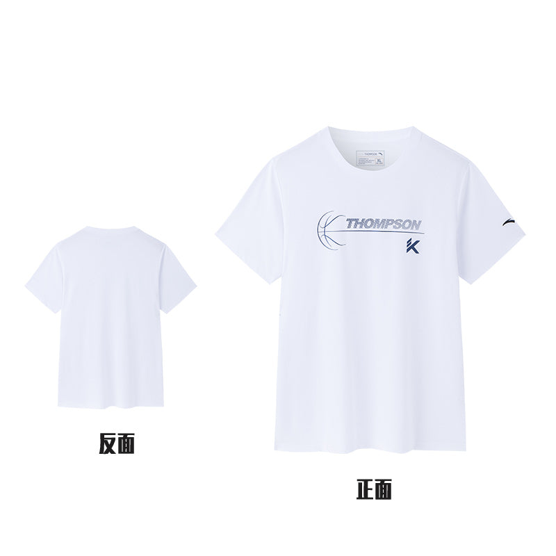 ANTA Basketball Short Sleeve T-Shirt White