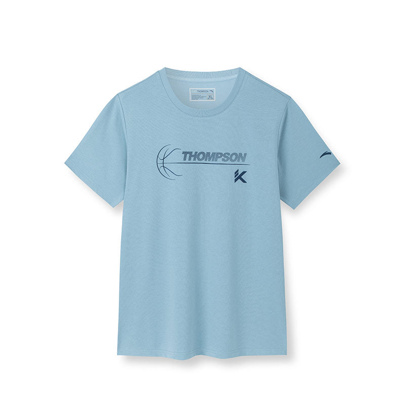 ANTA Basketball Short Sleeve T-Shirt Blue