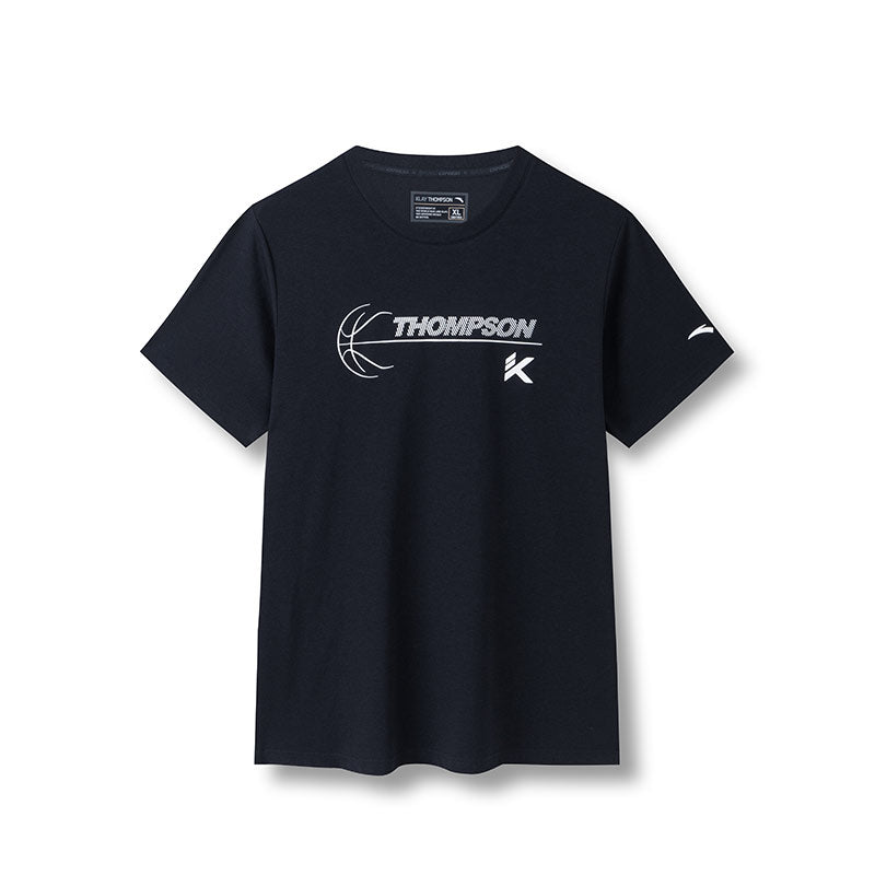 ANTA Basketball Short Sleeve T-Shirt Black
