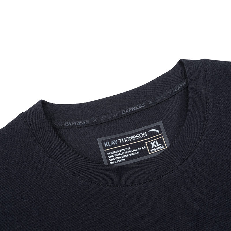 ANTA Basketball Short Sleeve T-Shirt Black