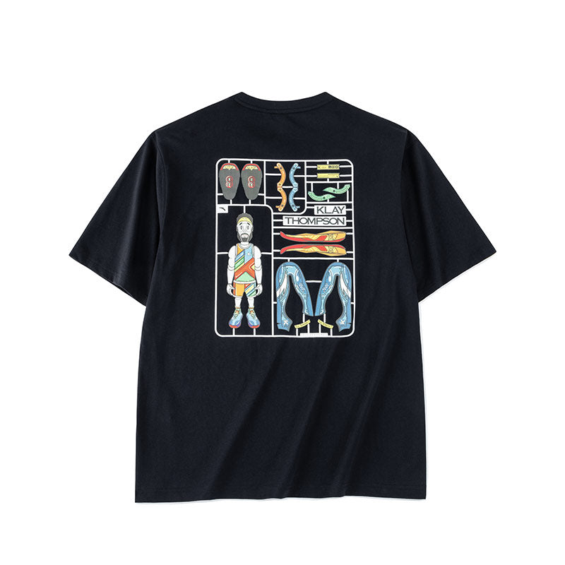 ANTA Doll Short Sleeve T-Shirt Black