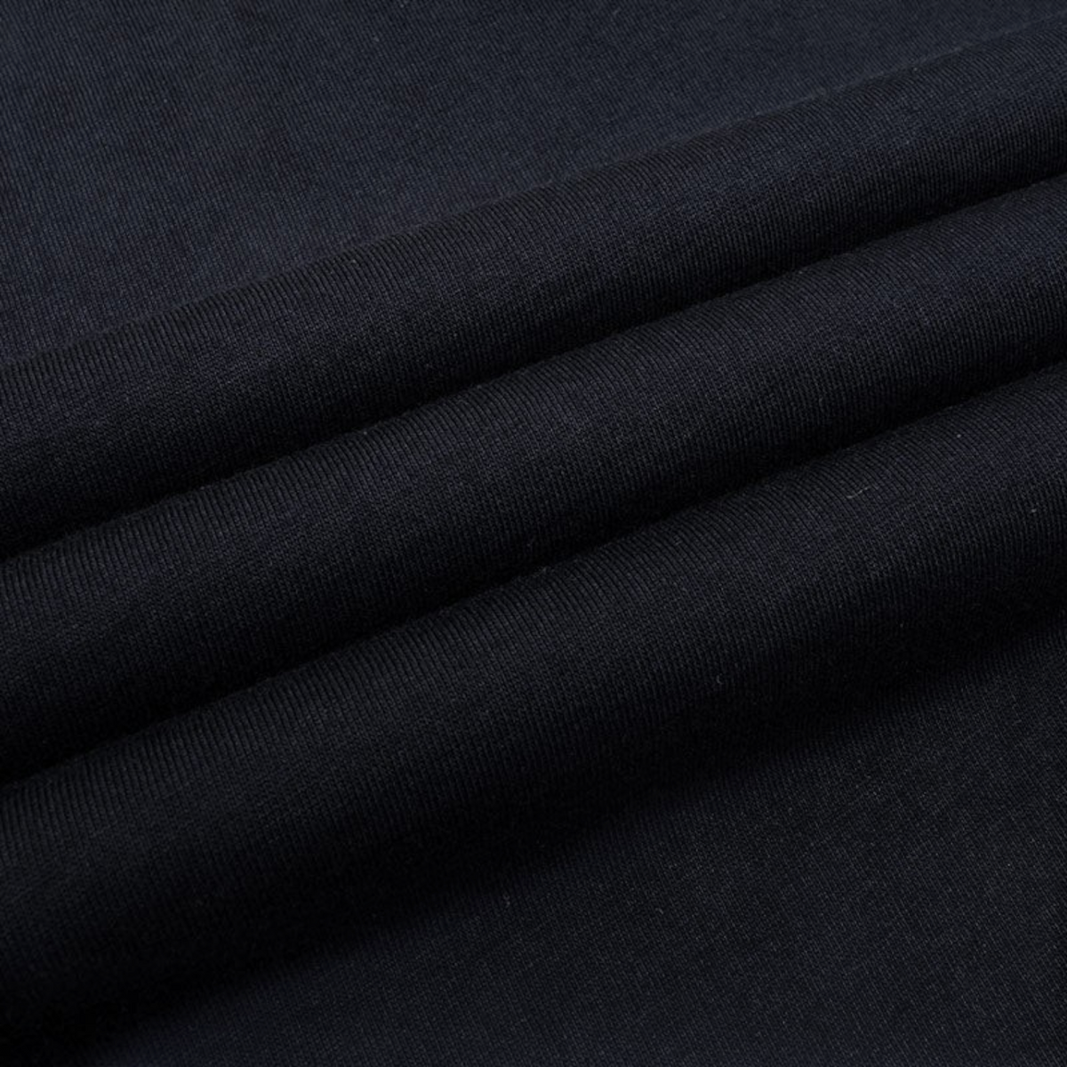 FRG ANTA Doll black short sleeve t-shirt fabric detail showing soft premium cotton texture