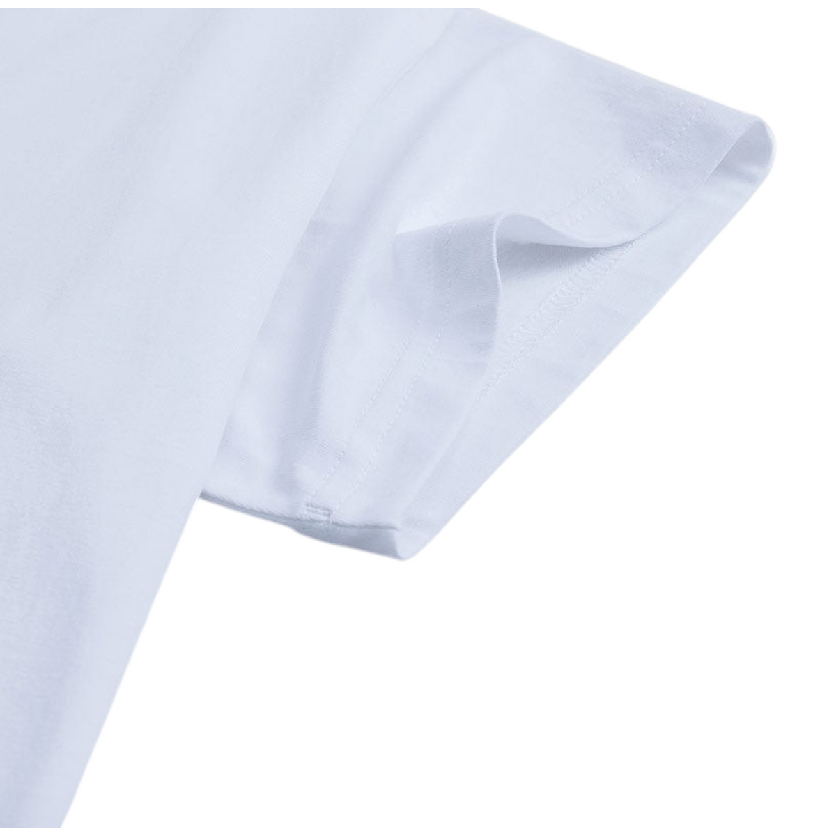 FRG ANTA Doll white short sleeve cotton t-shirt with a classic crew neck design