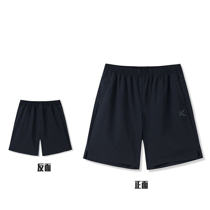 ANTA Splash Express Woven Half Pants Black