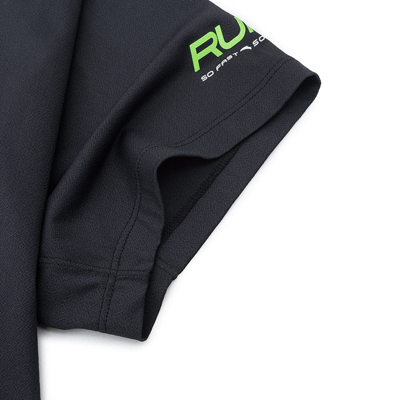 ANTA A-Chill Touch Running Short Sleeve T-Shirt Black
