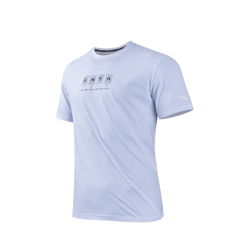 ANTA A-Soft Flex / A-Cool Cross Training Short Sleeve T-Shirt White