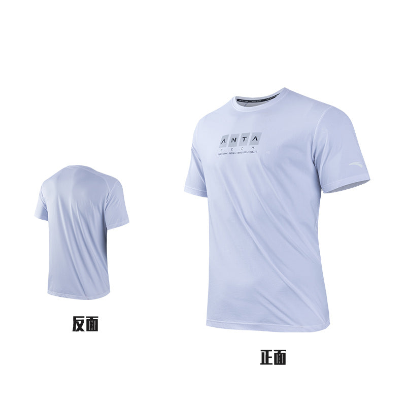 ANTA A-Soft Flex / A-Cool Cross Training Short Sleeve T-Shirt White