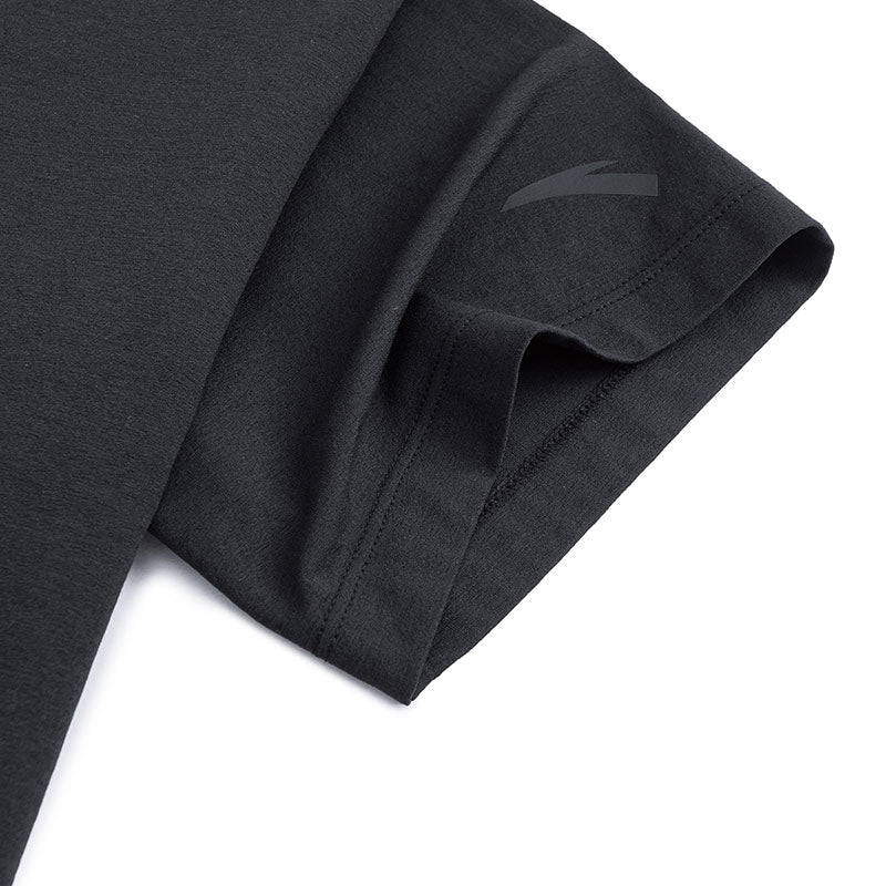 ANTA A-Soft Flex / A-Cool Cross Training Short Sleeve T-Shirt Black