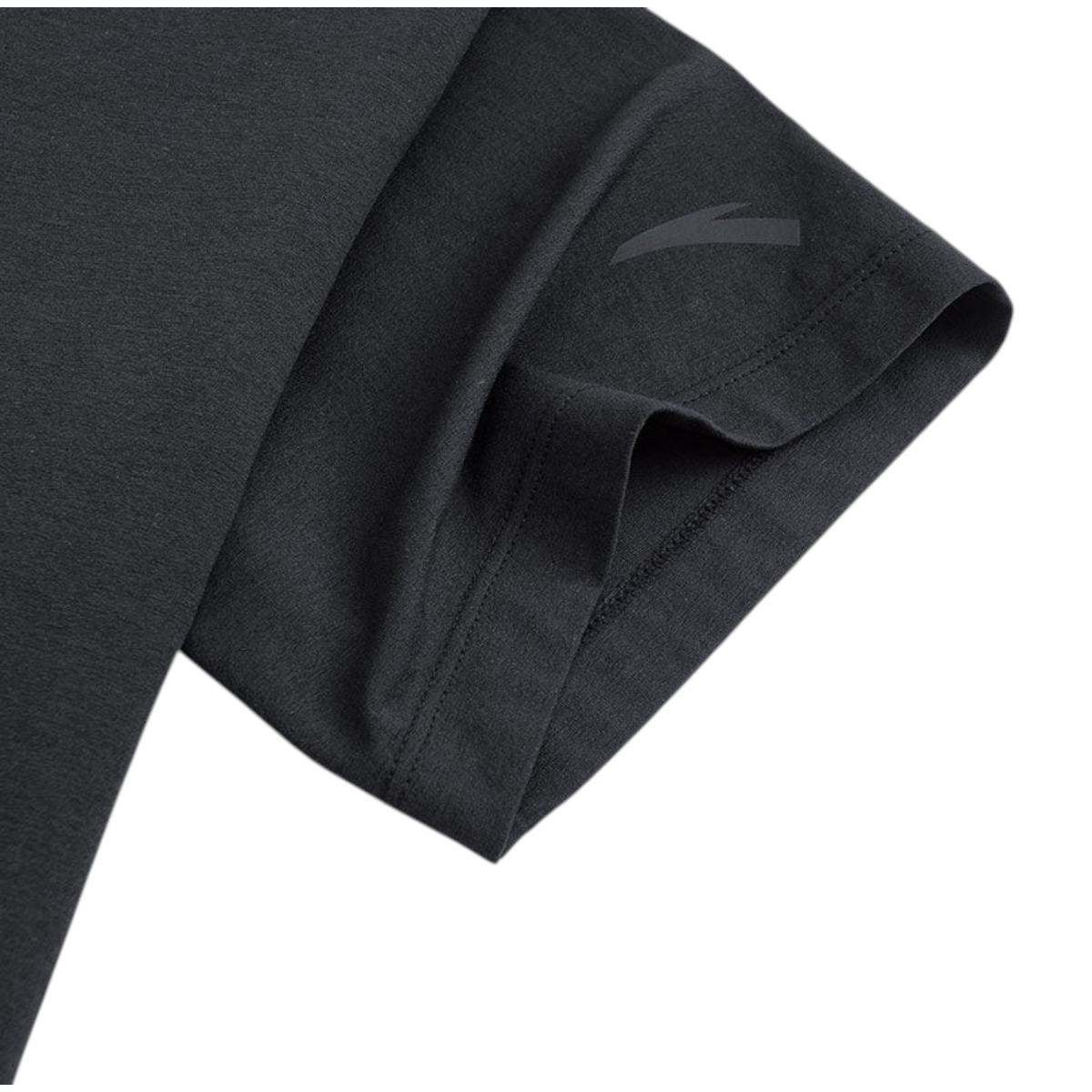FRG ANTA black short sleeve cross training t-shirt featuring A-Soft Flex fabric and a subtle logo on the sleeve