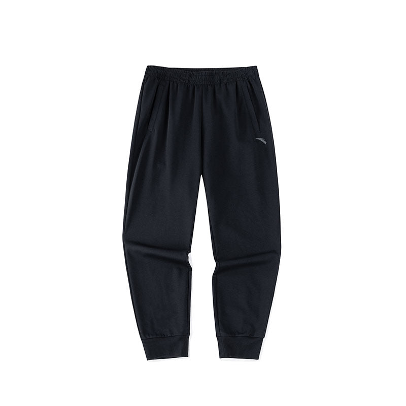 ANTA Sorona Knit Track Pants Black