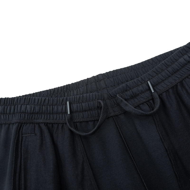 ANTA Sorona Knit Track Pants Black