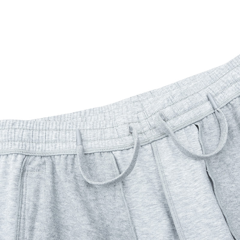 ANTA Sorona Knit Track Pants Heather Grey