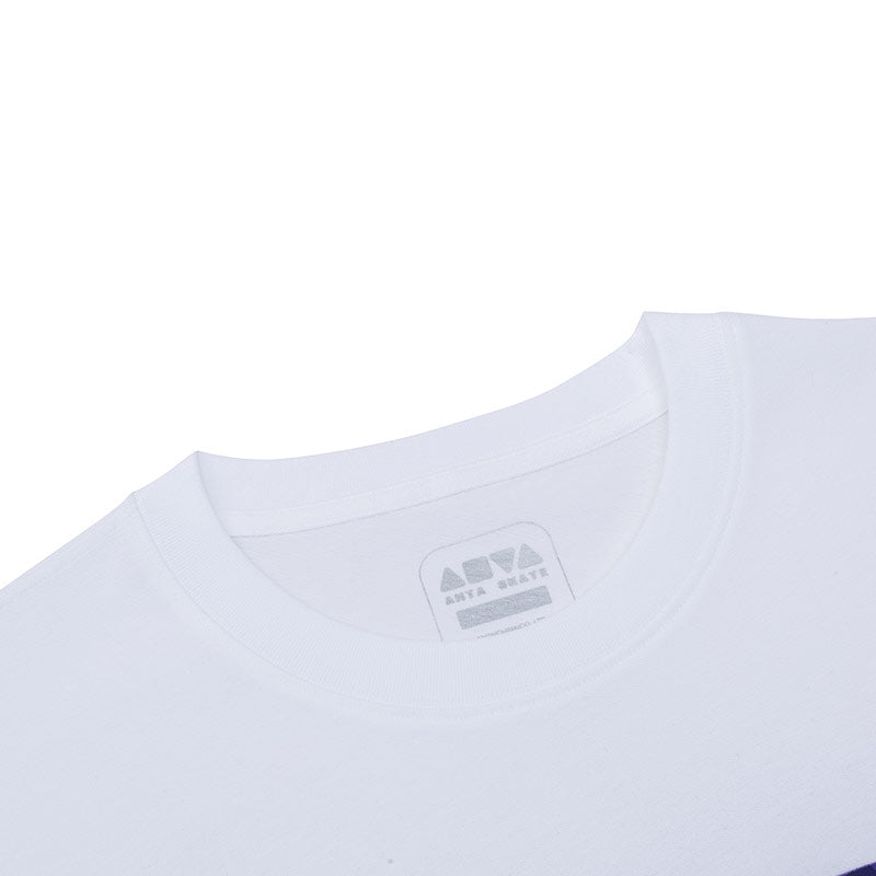 ANTA A-Chill Touch Lifestyle Short Sleeve T-Shirt Snow White