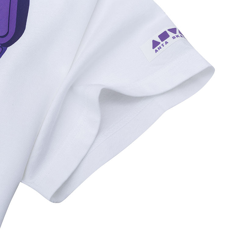 ANTA A-Chill Touch Lifestyle Short Sleeve T-Shirt Snow White