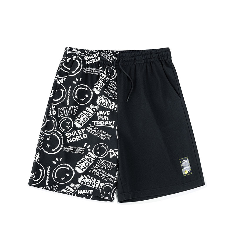 ANTA Knit Half Pants Black