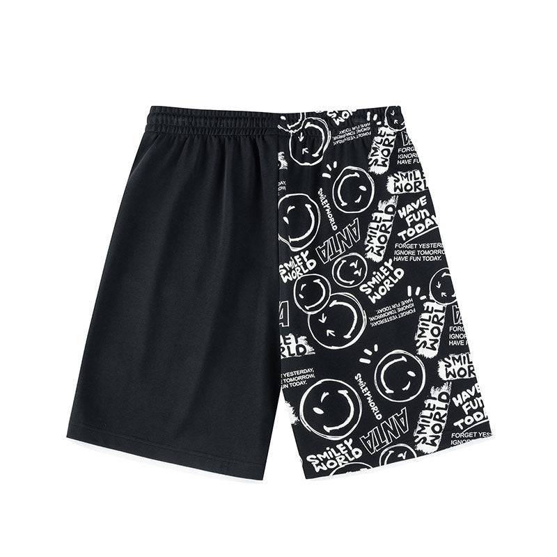 ANTA Knit Half Pants Black