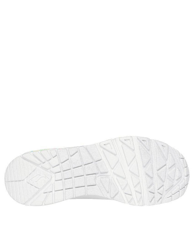 Skechers Uno Spread the Love Wht/Pnk/Turq