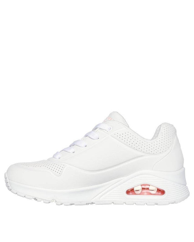 Skechers Uno Spread the Love Wht/Pnk/Turq