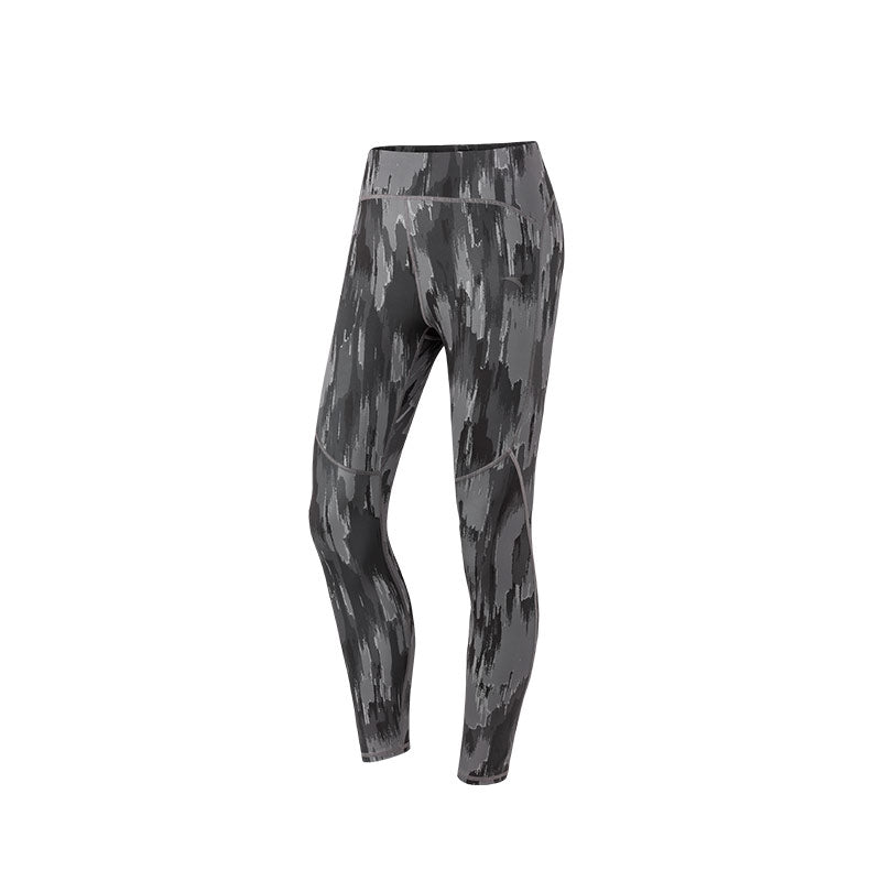 ANTA A-Cool Running Tight Ankle Pants Grey